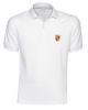 Picture of Men's Porsche Crest Polo Shirt in White
