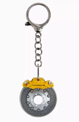 Picture of Keyring Brake Disc, Yellow