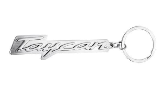 Picture of Keyring in Taycan Badge Logo, Small