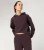 Picture of Women's Textured Yoga Hoodie Blackberry/Kalahari