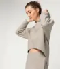 Picture of Women's Textured Yoga Hoodie Blackberry/Kalahari