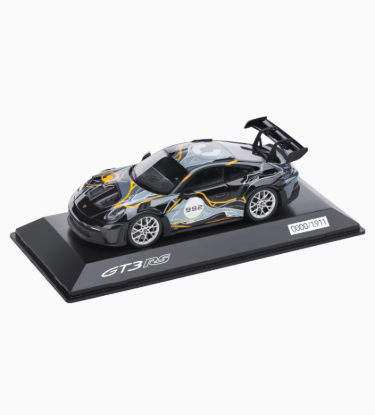 Picture of 911 GT3RS Gray-Orange Weissach 1:43 Model