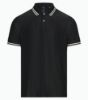 Picture of Men's Polo shirt – 911 Targa 60Y - Black
