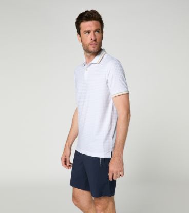 Picture of Men's Golf Polo-Shirt - White