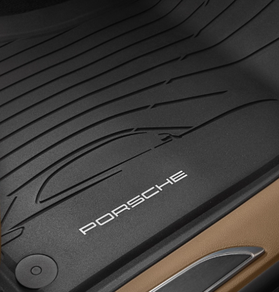 Picture of Floor Mats, All-Weather, Black, Cayenne E3 2018 >